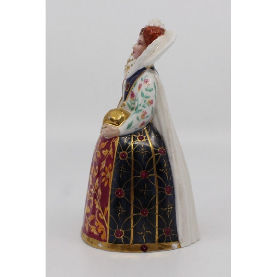 Royal Worcester Queen Elizabeth I Candle Snuffer P.Stanley